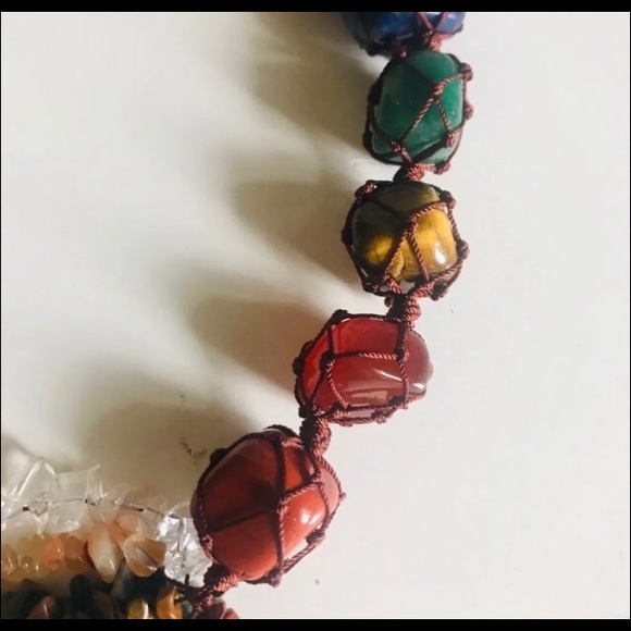 Healing Chakra Energy Spiritual Stone Car Ornament - Picture 6 of 13